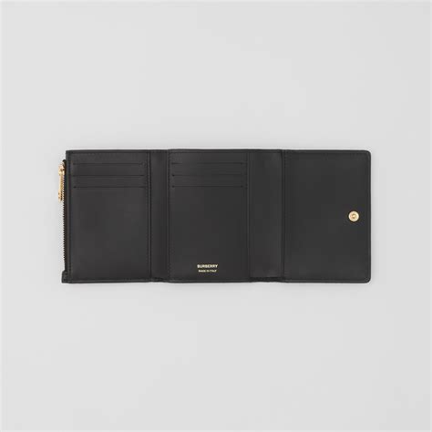 small wallet burberry|burberry black wallet.